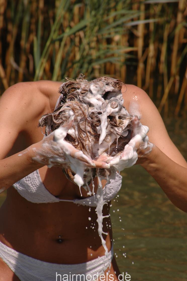 outdoor shampooing