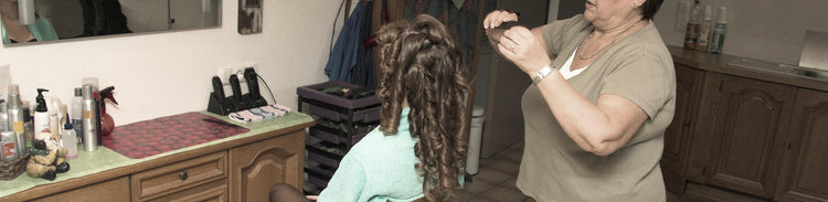 6120 Meike at Aunt shampoo and wetset