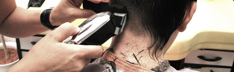 888 Angelika short haircut and nape buzz