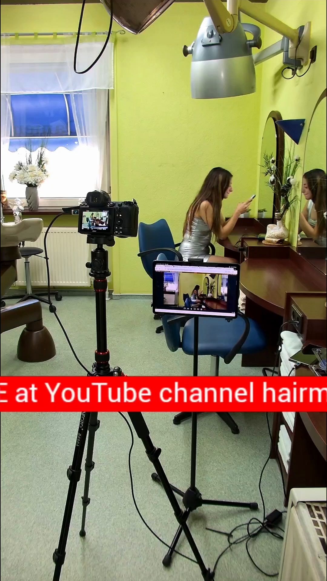 1240 Barberette Leyla 1 by salonbarber waiting vertical video