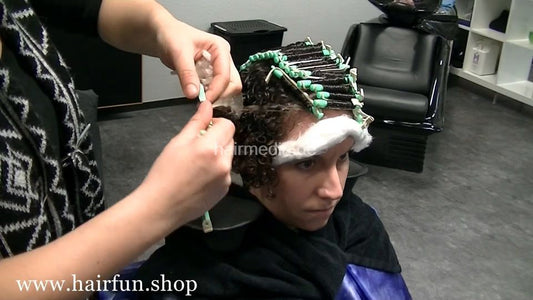 0721 Doro forced afro perm Part 2