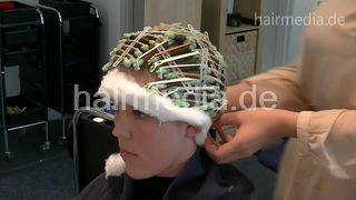 0808 Narlem salon afro perm