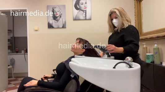 1250 MarinaP salon shampoo and blow out