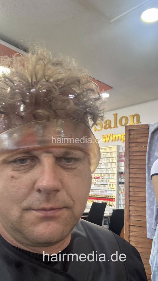1269 Yvonne and Mike 250701 home forward and salon and Mike frosting cap