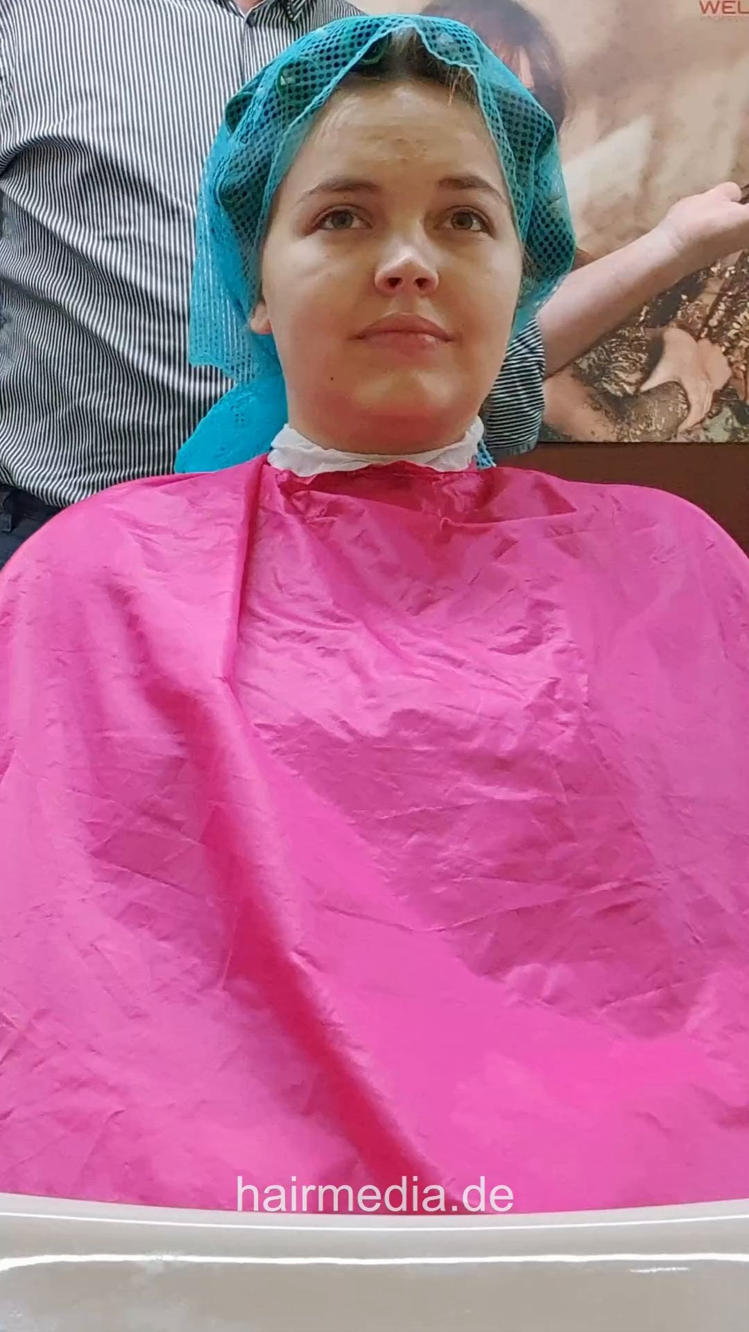 Jamilla teen barberette student first day 2 wetset by barber