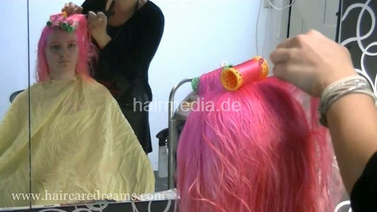 Terentia Pink Rollerset