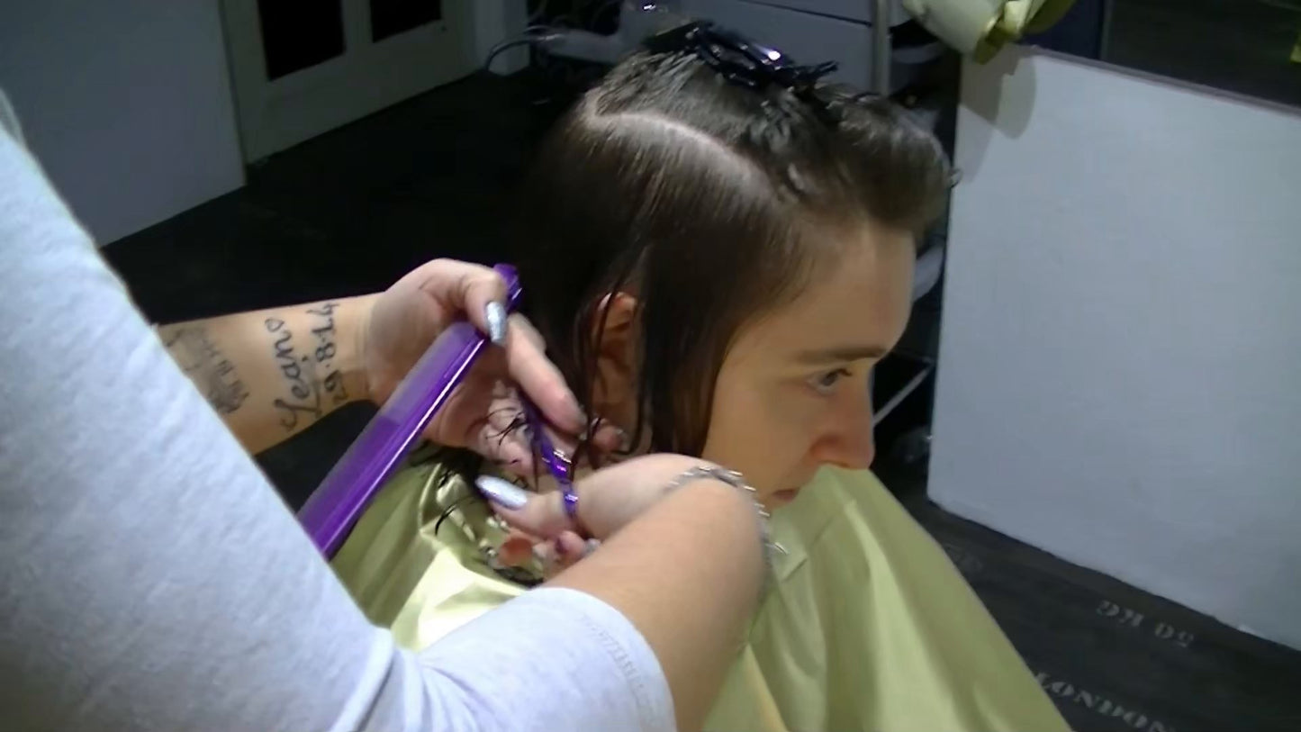 171118 Lea Cut Bleaching Coloring