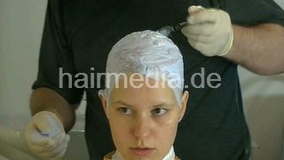 1903 Teen Kaleida bleaching and head shave 1 by barber