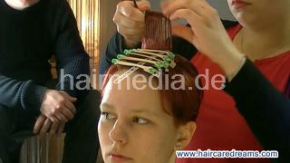 1903 Teen Kaleida short afro perm