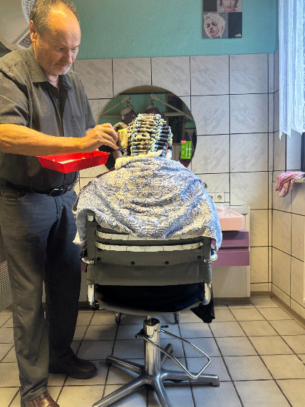 1269 Mike 260122 GDR Salon Mike and Yvonne Forward Shampoo and Perm by Barber