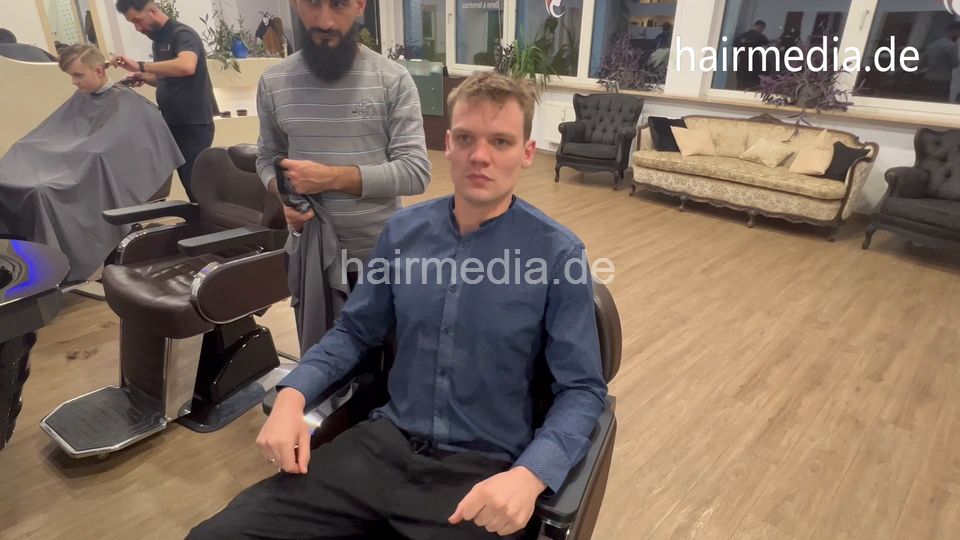 2030 TobiasT shampoo and haircut 2024 January