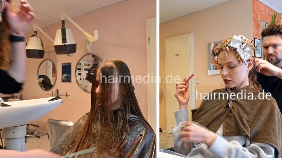 7206 Ukrainian hairdresser in Berlin 240330 1 st session Part 1