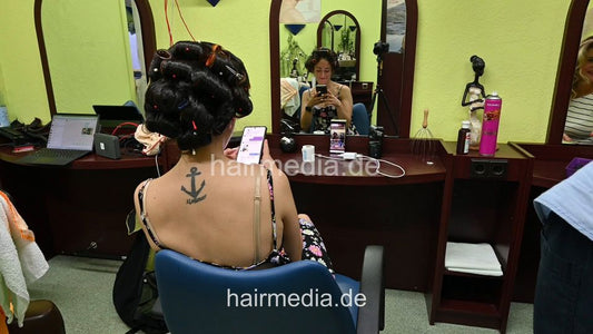 1265 Barberette Leyla 3 by salonbarber wetset finish