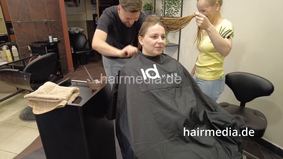 7201 Ukrainian hairdresser Vilnius study Perm Part 1