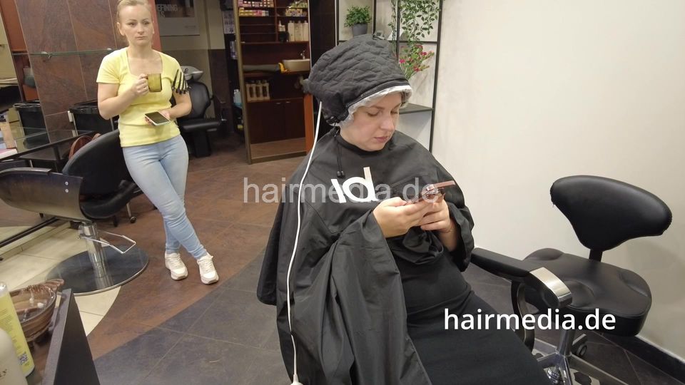 7201 Ukrainian hairdresser Vilnius study Perm Part 1