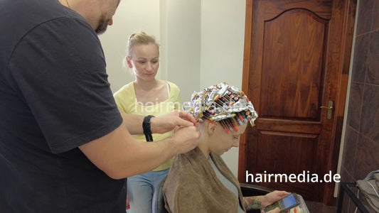 7201 Ukrainian hairdresser Vilnius study Perm Part 6