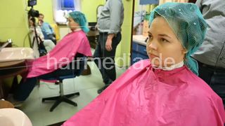 1050 250107 private livestream teen Jamllla by barber. multicape multiple shampooing, first wetset, barberette action