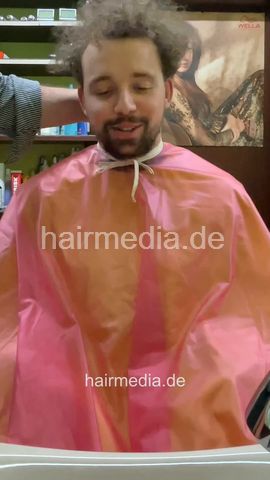 Josh by barber. multicape multiple forward shampooing, treatment hooddryer - sidecam vertical video