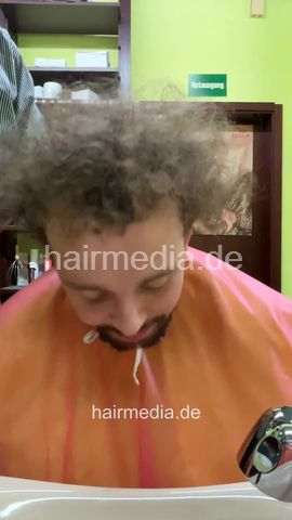 Josh by barber. multicape multiple forward shampooing, treatment hooddryer - sidecam vertical video