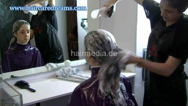 2805 teen first upright shampoo by Alessia, controlled by Melody