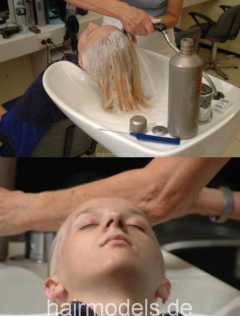 454 Helena smoking teen going blonde complete videos and slideshow for download