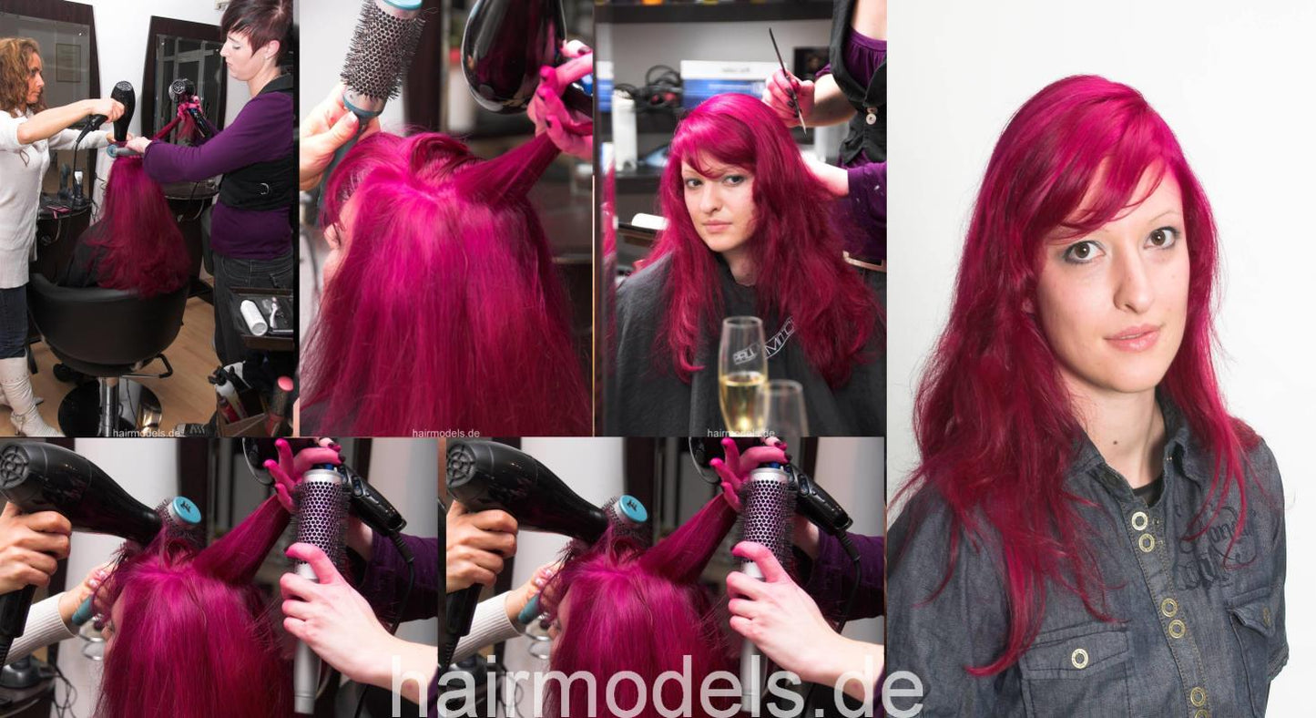 481 NicoleW going blond and pink complete 180 min video for download