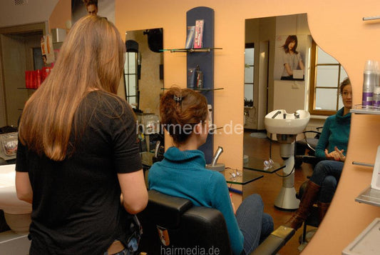 6176 Nanna shampoo cut and wetset complete all videos