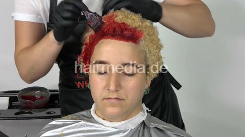 Angelina Tag 1 - Angie coloring red