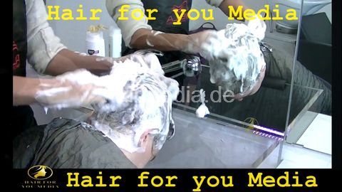 Angie strong heavy shampoo wash day by Melody in apron