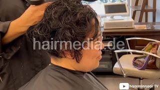 Curly Krystal wants an undercut microbob