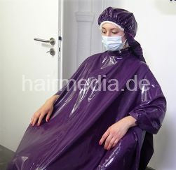 Assija complete 5,5 hours, haircut, bleaching, perm, going red and blue, several shampooings