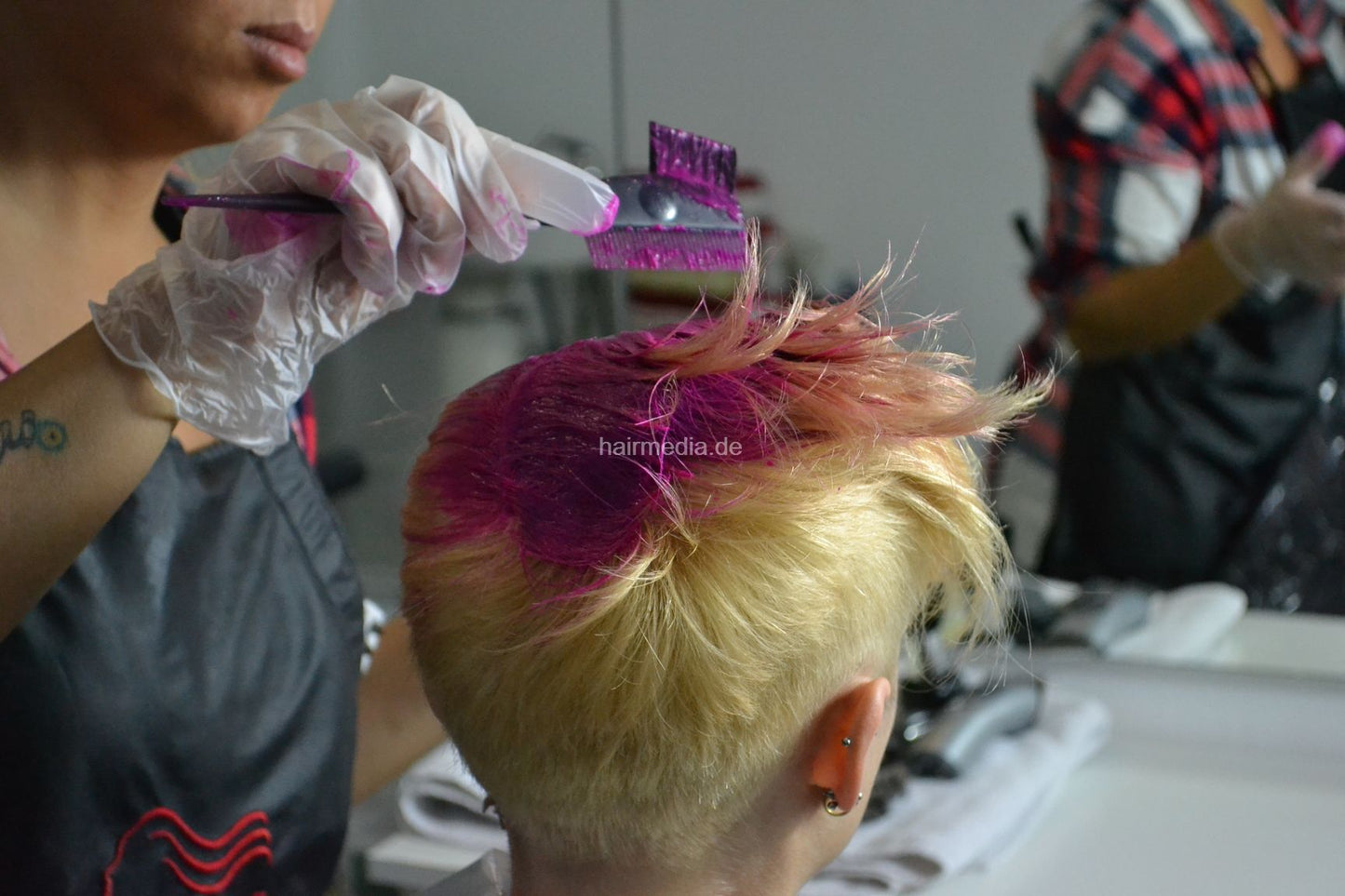 011 New Year Haircut - Dany hair coloring