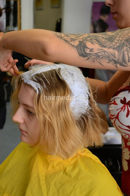 1508 Isarena going blonde by Grazia