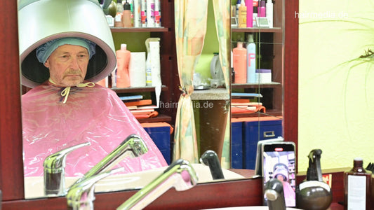 2304 d. b. 2 scalp massage, shampoo, permcap, hooddryer
