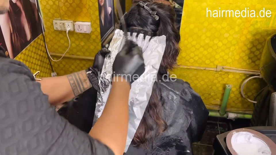 9149 Golden Balayage Highlighting At Beauty Salon Of Ashley