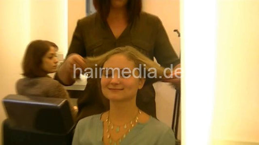 Inger salon perm short hair complete