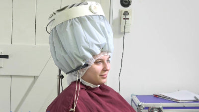 210221 Two Barberettes Salon Hair Day, Jessy First Roller Set by Simi