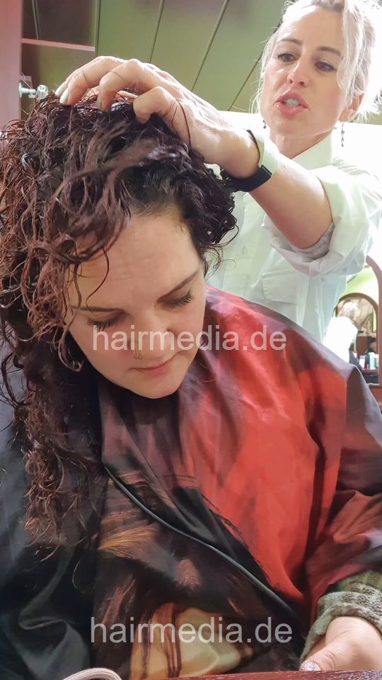 1246 Katja 2 by Alena apron buzzcut haircut and blow vertical video