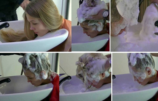 Kehrina teen first shampoo forward by barber