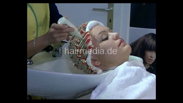 Laura Klara: Klara blonde perm Part 2