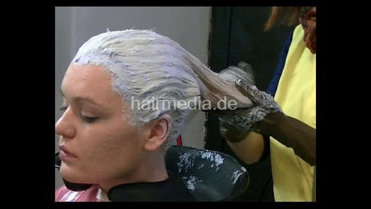 Laura Klara: Klara going blonde Part 2