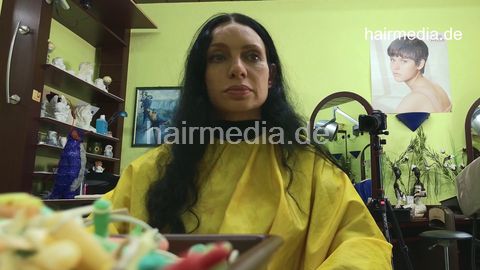 Lena by barber shampoo and wetset complete facecam video