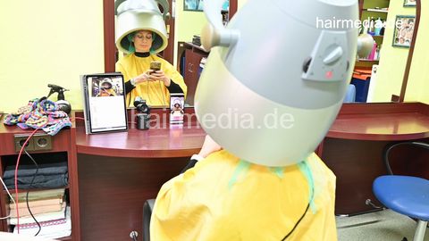 Lena 2 by barber wetset long dry hair controlled by Valentina