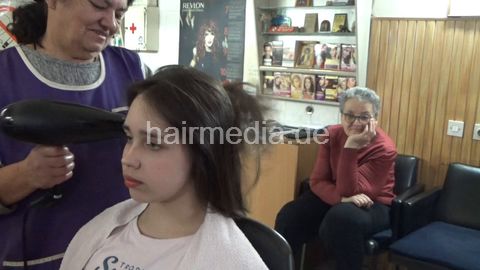 MajaM - shampoo, wetset, braid updo, teen