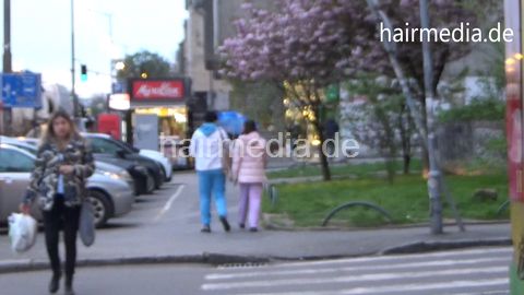 MajaM - shampoo, wetset, braid updo, teen
