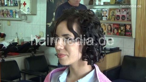 6221 Nina shampoo, wetset by vintage barber and barberette