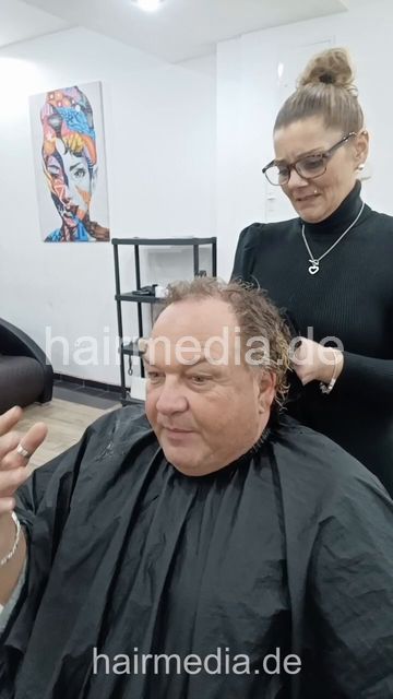 2305 curly Sven genuine salon perm