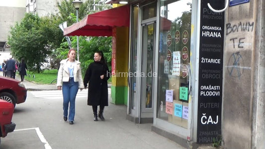 April Duo Slobodanka shampoo by barber and haircut