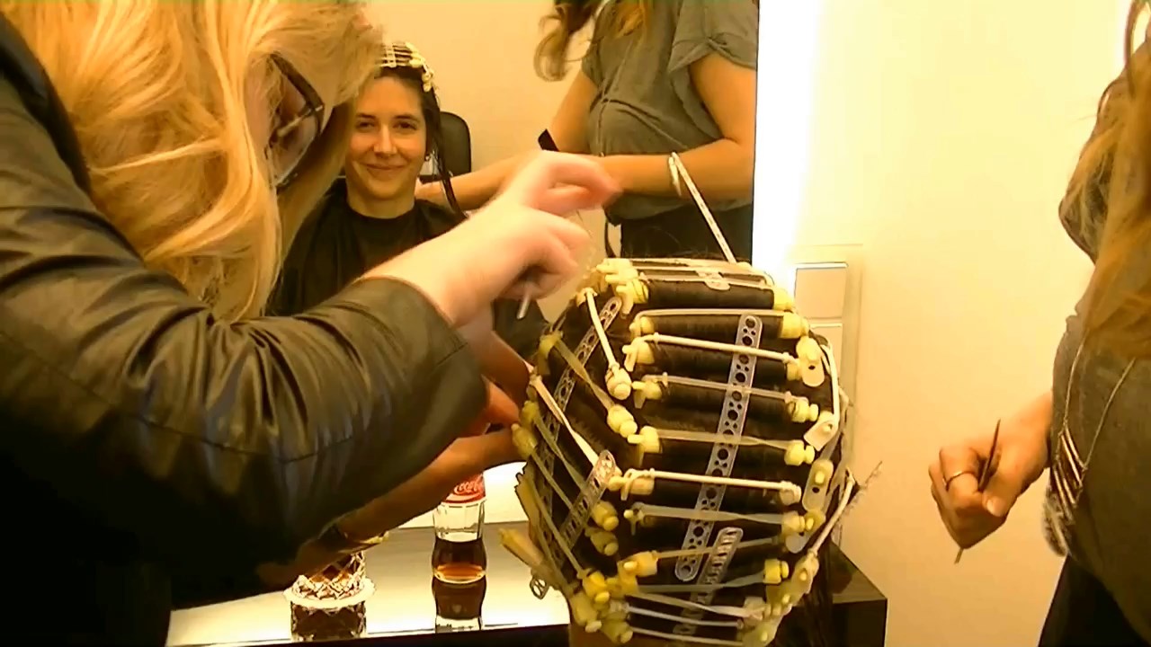 Thamy salon first perm part 1