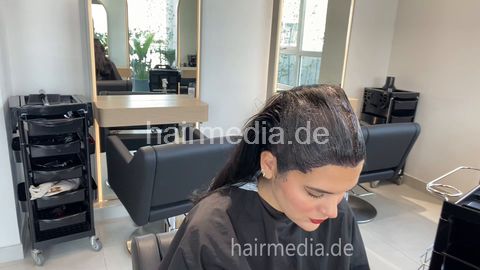1255 AlinaR Dubai 250901 tint shampoo and blow